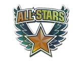 Artwork for Sticker | All-Stars Orange (Holo)