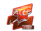Artwork for Sticker | allu (Foil) | Atlanta 2017