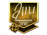 Artwork for Sticker | allu (Gold) | Cluj-Napoca 2015