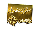Artwork for Sticker | allu (Gold) | Cologne 2015