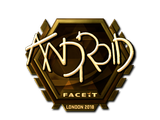 Sticker | ANDROID (Gold) | London 2018