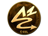 Artwork for Sticker | ANGE1 (Gold) | Katowice 2019