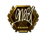 Sticker | ANGE1 (Gold) | London 2018