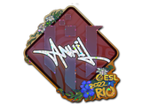 Artwork for Sticker | ANNIHILATION (Glitter) | Rio 2022