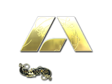 Artwork for Sticker | Apeks (Gold) | Paris 2023