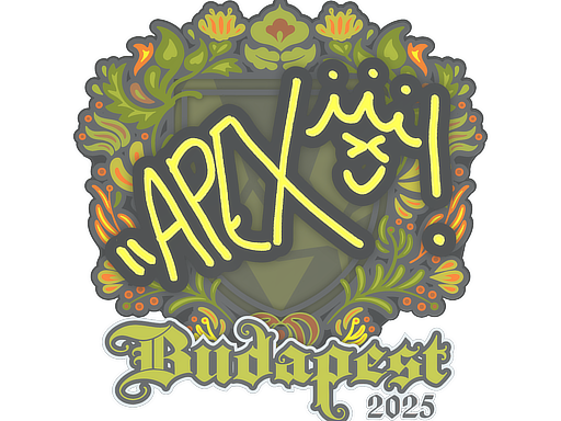 Sticker | apEX | Budapest 2025