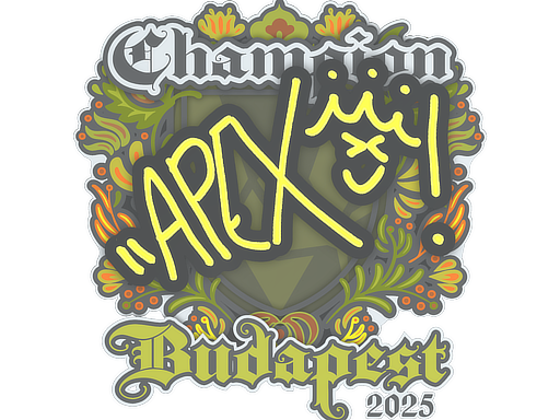 Sticker | apEX | Budapest 2025