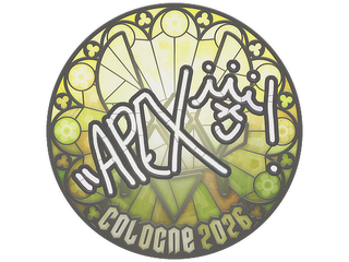 Sticker | apEX | Cologne 2026