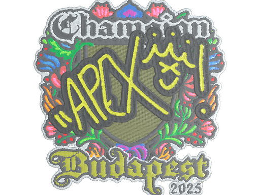 Sticker | apEX | Budapest 2025