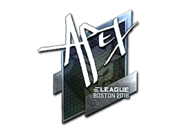 Sticker | apEX | Boston 2018