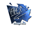 Artwork for Sticker | apEX (Foil) | Cologne 2016