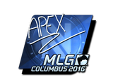 Artwork for Sticker | apEX (Foil) | MLG Columbus 2016