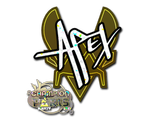 Artwork for Sticker | apEX (Glitter, Champion) | Paris 2023