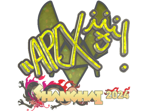 Sticker | apEX (Glitter) | Shanghai 2024
