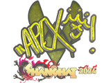Artwork for Sticker | apEX (Glitter) | Shanghai 2024