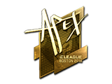 Artwork for Sticker | apEX (Gold) | Boston 2018