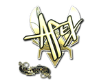 Artwork for Sticker | apEX (Gold) | Paris 2023