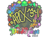 Artwork for Sticker | apEX (Holo) | Budapest 2025