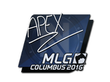 Artwork for Sticker | apEX | MLG Columbus 2016
