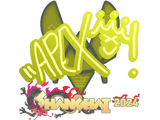 Artwork for Sticker | apEX | Shanghai 2024