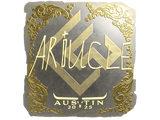 Artwork for Sticker | Ariucle (Gold) | Austin 2025