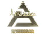 Artwork for Sticker | arrozdoce (Gold) | Copenhagen 2024