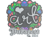 Artwork for Sticker | arT (Embroidered) | Budapest 2025