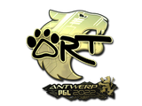 Artwork for Sticker | arT (Gold) | Antwerp 2022
