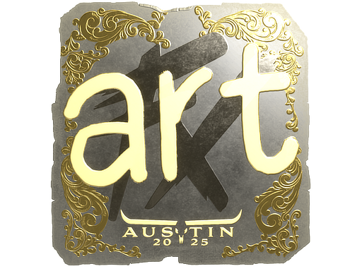 Sticker | arT (Gold) | Austin 2025