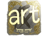 Artwork for Sticker | arT (Gold) | Austin 2025