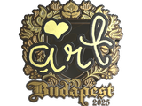 Artwork for Sticker | arT (Gold) | Budapest 2025