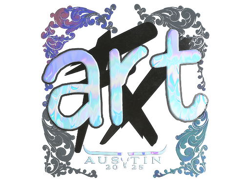 Sticker | arT (Holo) | Austin 2025