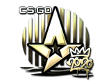 Artwork for Sticker | Astralis (Gold) | 2020 RMR