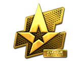 Artwork for Sticker | Astralis (Gold) | Atlanta 2017