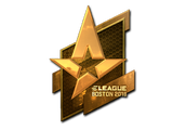 Artwork for Sticker | Astralis (Gold) | Boston 2018