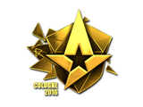 Artwork for Sticker | Astralis (Gold) | Cologne 2016