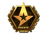 Artwork for Sticker | Astralis (Gold) | London 2018