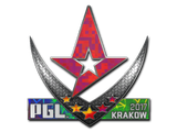 Artwork for Sticker | Astralis (Holo) | Krakow 2017