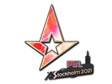 Artwork for Sticker | Astralis (Holo) | Stockholm 2021