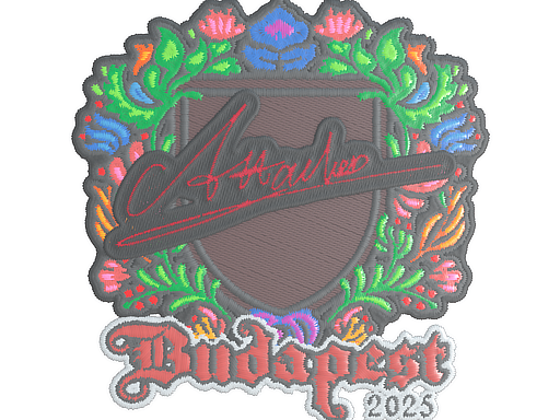 Sticker | Attacker (Embroidered) | Budapest 2025