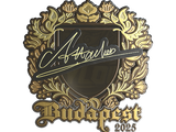 Artwork for Sticker | Attacker (Gold) | Budapest 2025