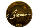 Artwork for Sticker | Attacker (Gold) | Katowice 2019