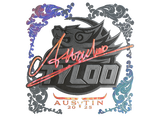 Artwork for Sticker | Attacker (Holo) | Austin 2025