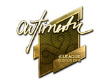 Artwork for Sticker | autimatic (Gold) | Boston 2018
