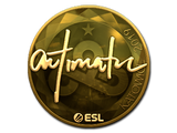 Artwork for Sticker | autimatic (Gold) | Katowice 2019