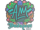 Artwork for Sticker | AW (Embroidered) | Budapest 2025