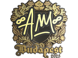 Artwork for Sticker | AW (Gold) | Budapest 2025