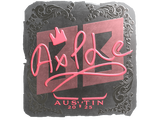 Artwork for Sticker | Ax1Le (Foil) | Austin 2025