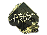 Artwork for Sticker | Ax1Le (Gold) | Rio 2022