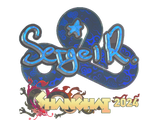 Artwork for Sticker | Ax1Le (Holo) | Shanghai 2024
